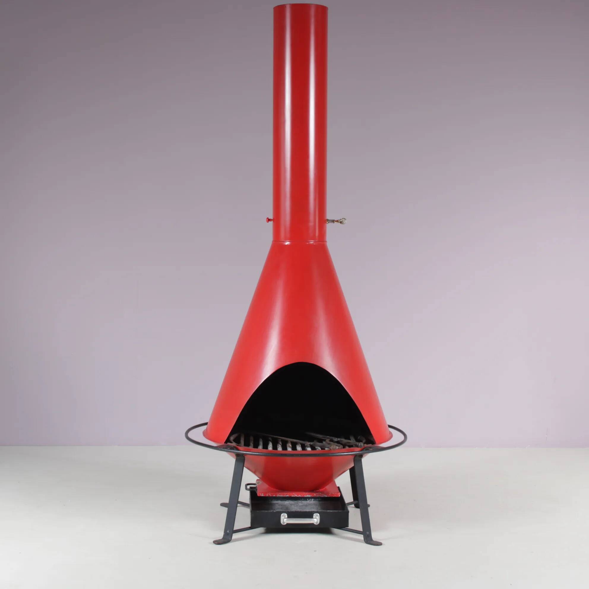 Cheminée à bois « Fire hood », 1970
