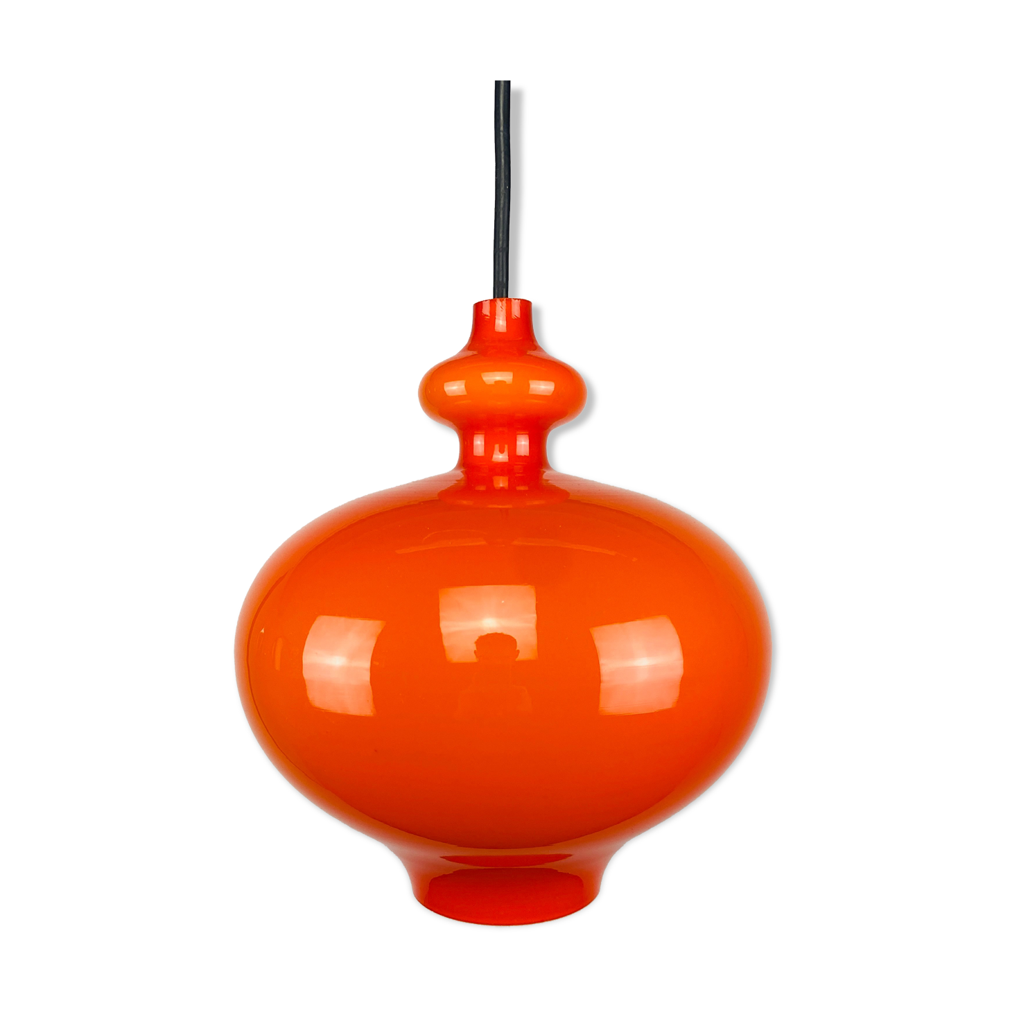 Hanging lamp model oplight, design Jakobsson, edited and manufactured by Markaryd, distributed by Staff