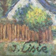 Tableau peinture paysage Isaac Liste XXe