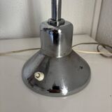 Paire lampes vintage 1940 de bureau jumo 210 chromée design - 50 cm