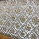 Directoire style upholstered bed