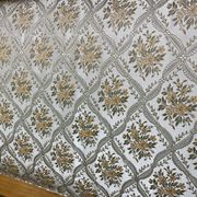 Directoire style upholstered bed