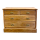 Commode en bois vintage – 4 tiroirs – Charme authentique