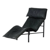 Chaise Longue Skye en cuir vert par T. Bjorklund pour Ikea, années 1980