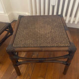 Tables gigognes rotin