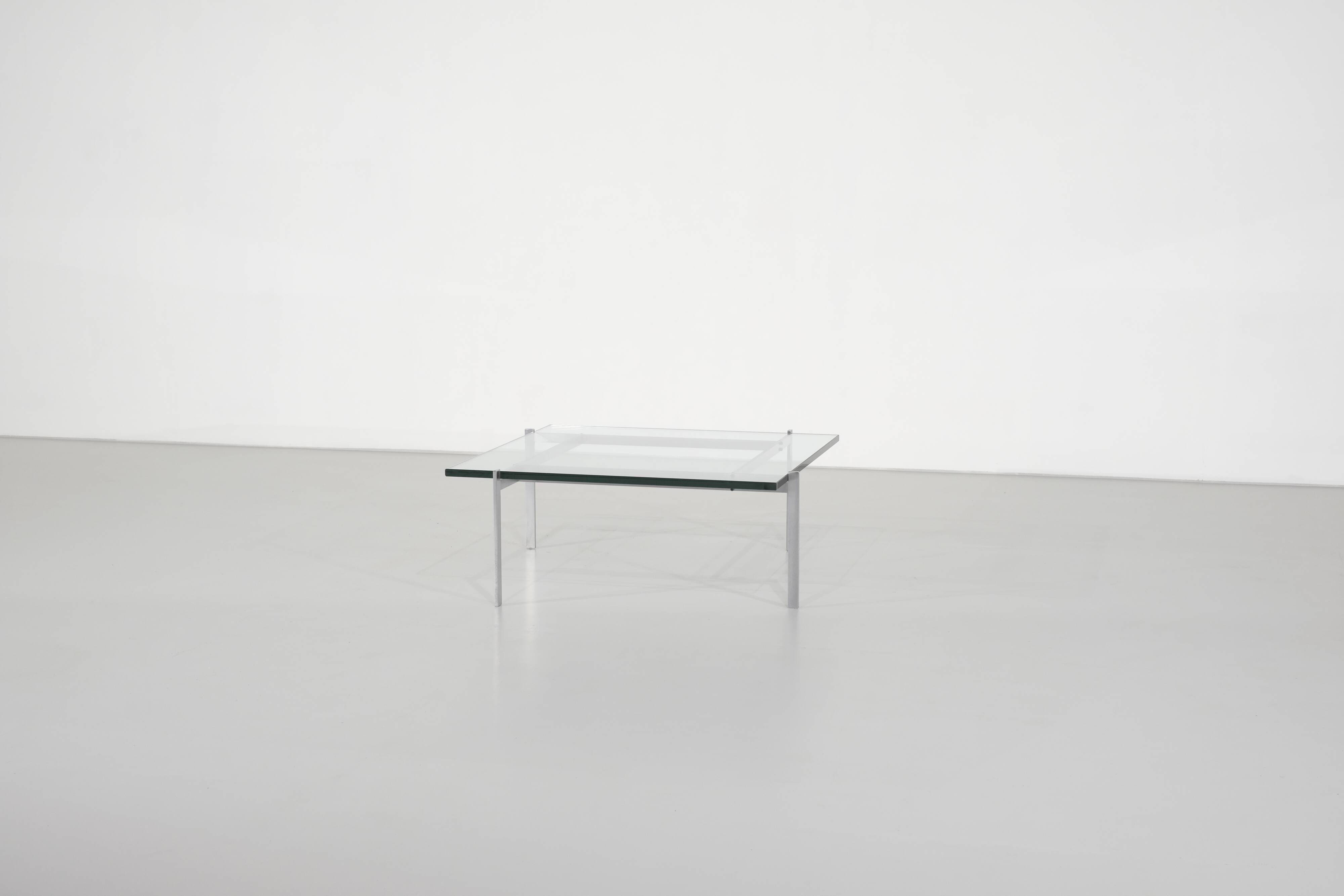 "PK61" coffee table by Poul Kjaerholm for Fritz Hansen. Denmark, 1956.
