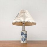 Danish royal table lamp from the mid-century by Kai Lange for Fog & Morup and Royal Copenhagen, 1960s.