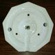 Ceiling light globe art deco porcelain Limoges support