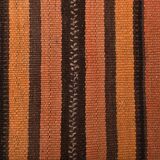 2x7 Brown Orange Vintage Kilim Runner Rug 73x221Cm SK 241806