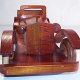 Miniature wooden car