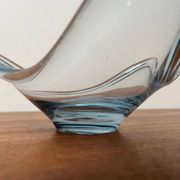 Danish glass bowl from the mid-century by Per Lütken for Holmegaard, 1960s.