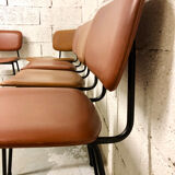 Set of 5 chairs carolina prefacto edition airborne 1960s