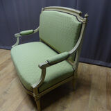 Louis XVI style lacquered sofa