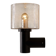 Glashütte Limburg conical bubble glass outdoor sconce