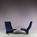 Paire de chaises « Concorde » des années 1970 par Pierre Paulin pour Artifort, Pays-Bas