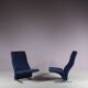 1970s Pair of “Concorde” chairs by Pierre Paulin for Artifort, Netherlands