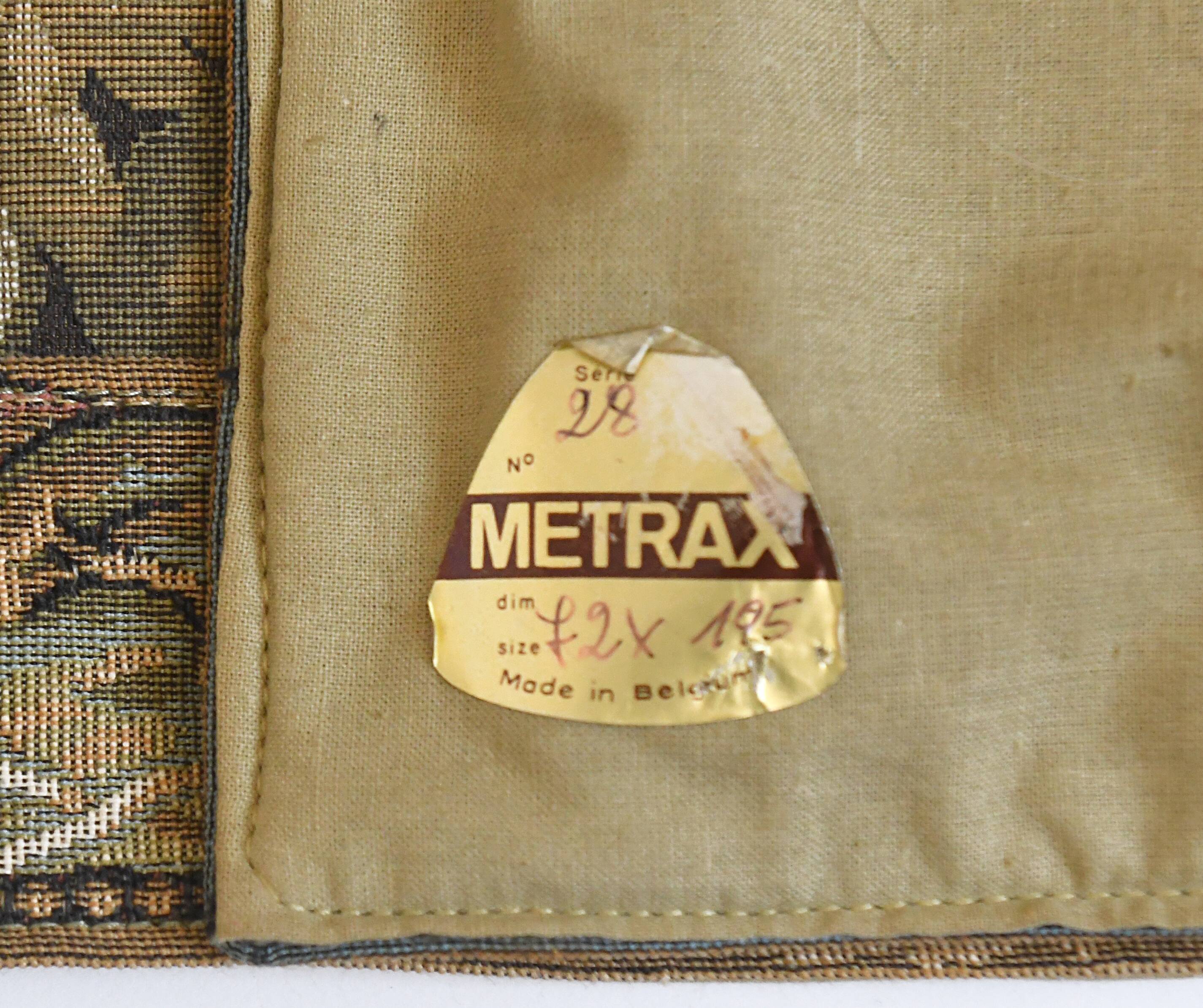 Metrax mechanical tapestry decorated with countryside scenes