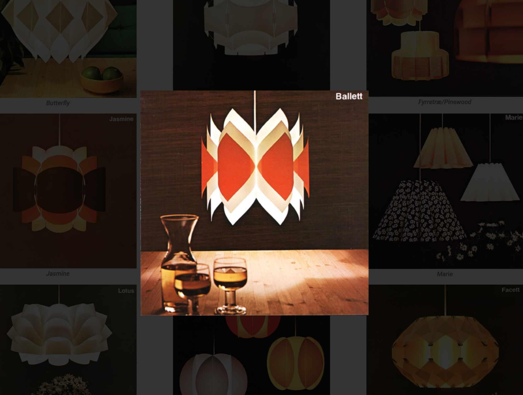 Plastic sheet pendant light "Balett" by Lars Schiøler for Hoyrup lighting