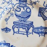 Set of 3 plates decorating Japanese