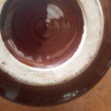 Vintage Vallauris ceramic candy box, empty pocket