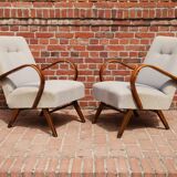 Pair of armchairs Designer Jaroslav Smidek type 6952