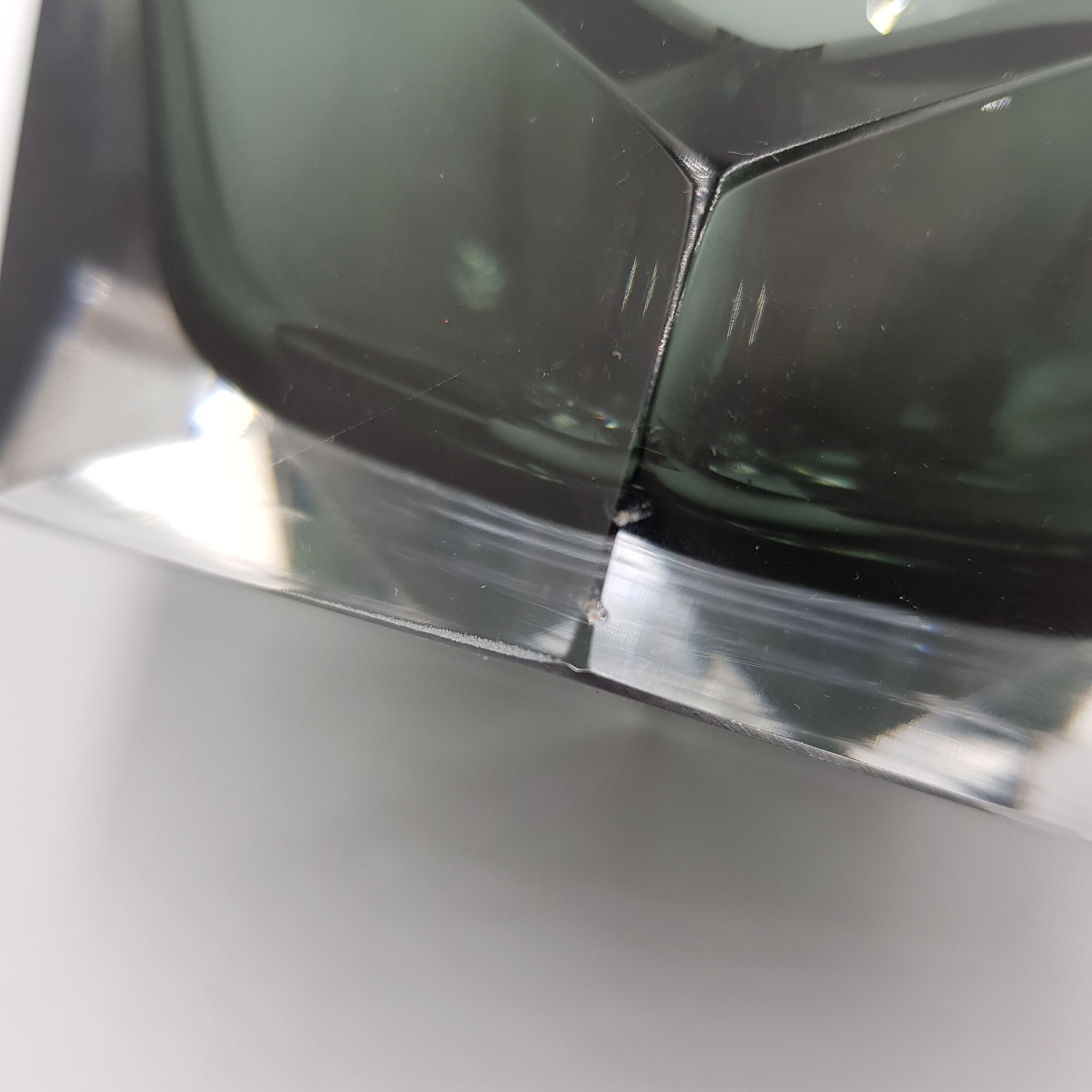 Ashtray vacuum Pocket Murano Sommerso Flavio Poli