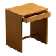 Rare stool in particle board by Max Bill, Ulm, circa 1962.