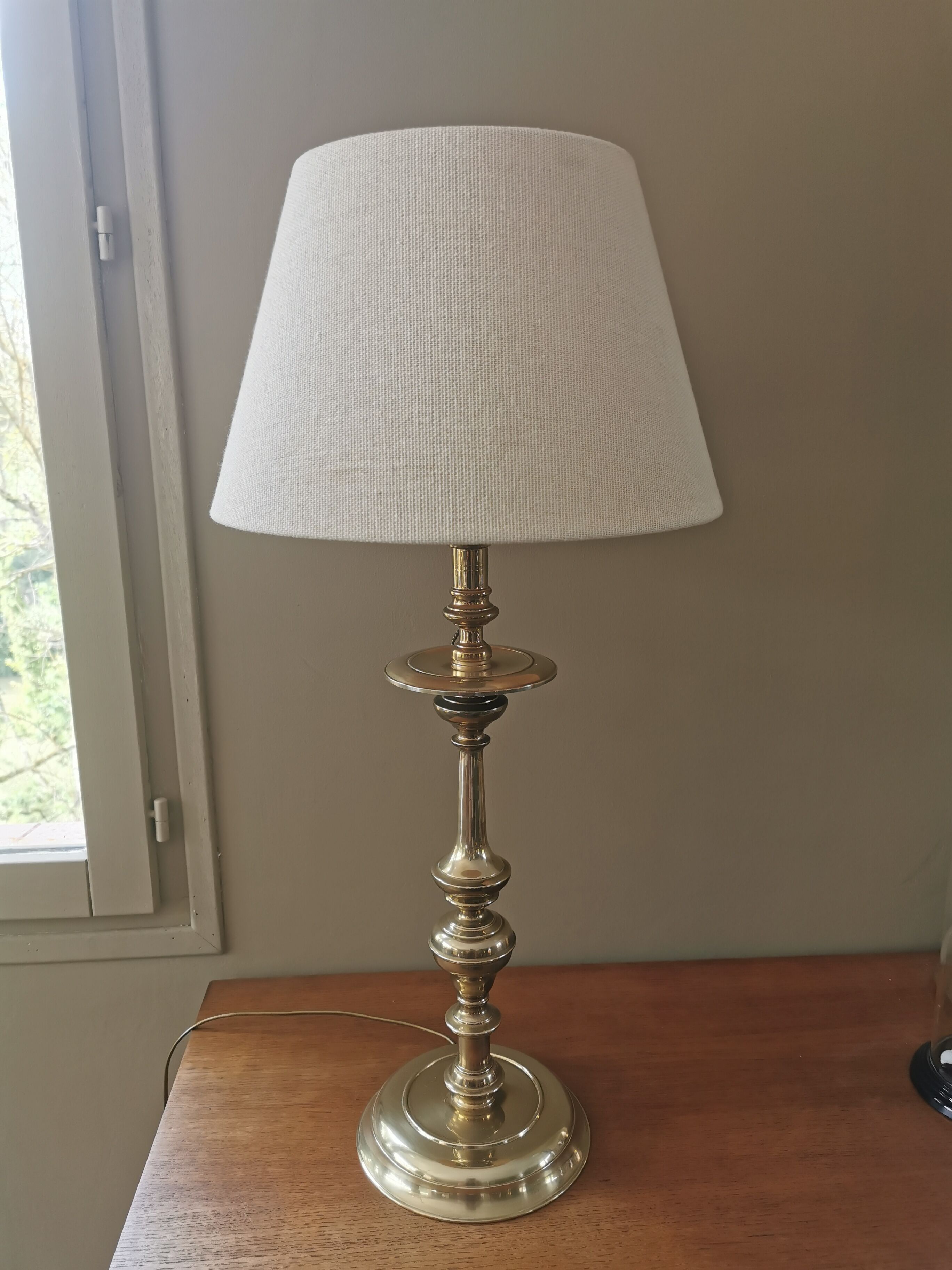 Brass lamp