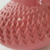 Suite of 3 vintage hedgehog vases 1960