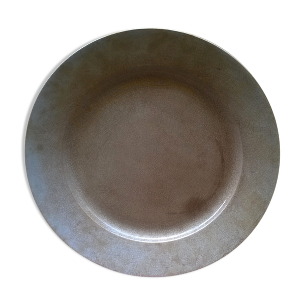 Plat en faïence ancienne de Gien — Beyit
