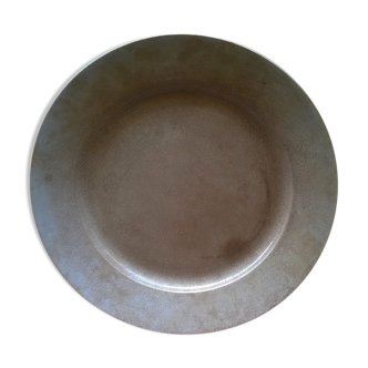 Dish in ancient Gien earthenware