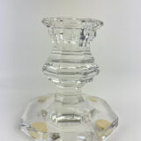 Baccarat table candlesticks Harcourt model crystal