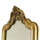 Narrow Classic Vintage Mirror, Baroque Style, Gold, 72cm