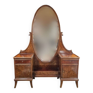 Coiffeuse miroir vintage 1970"