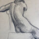 Female nude drawing