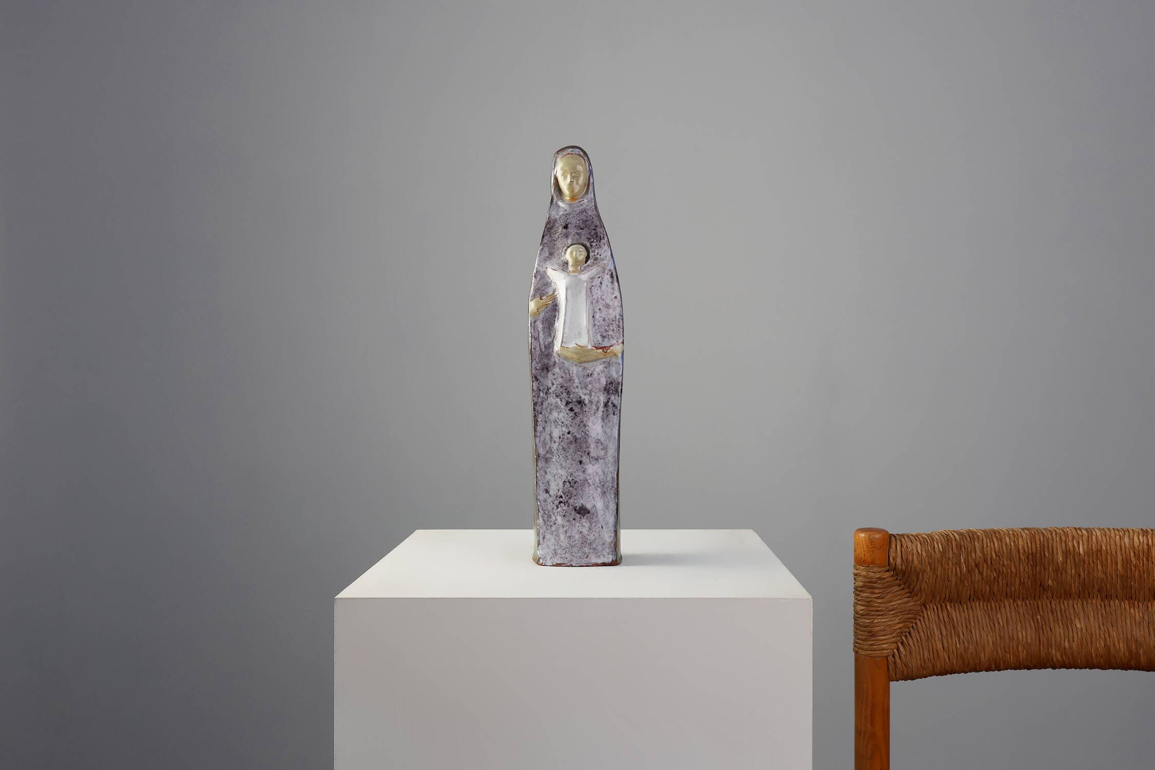 Mid‑Century Ceramic Sculpture by Perignem, Belgium, 1960