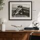Photograph of Air France Caravelle "Château de Josselin" framed 53x43 cm