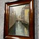 Giuseppe VIGANO: oil on canvas view of Venice circa 1930-1940