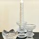 BOUGEOIRS Cristal façon LITTALA Vintage