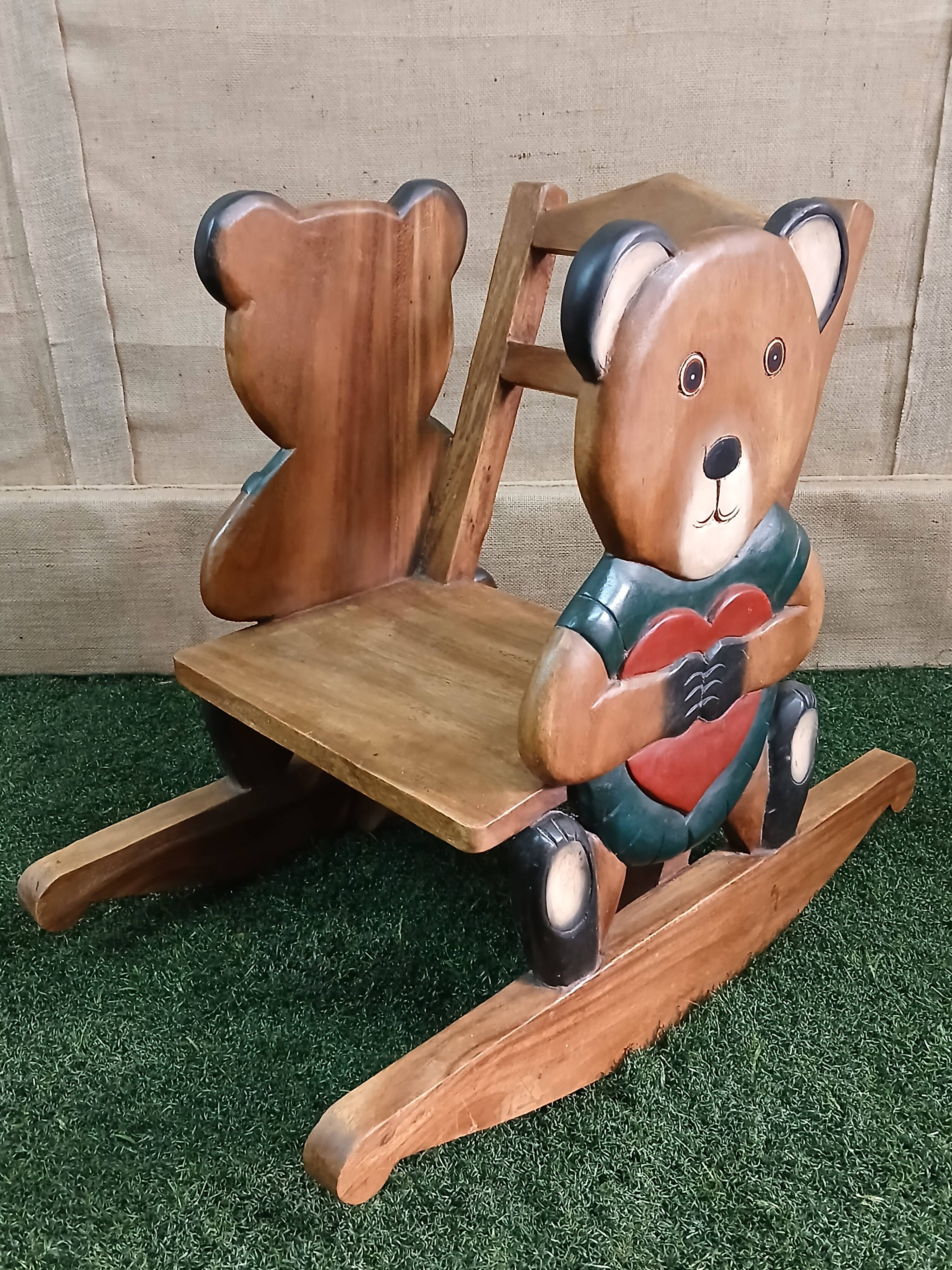 Wooden child seat