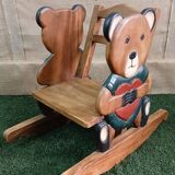 Siège en bois pour enfant