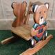 Wooden child seat