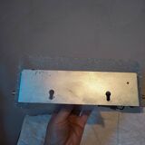 Modernist wall lamp perspex