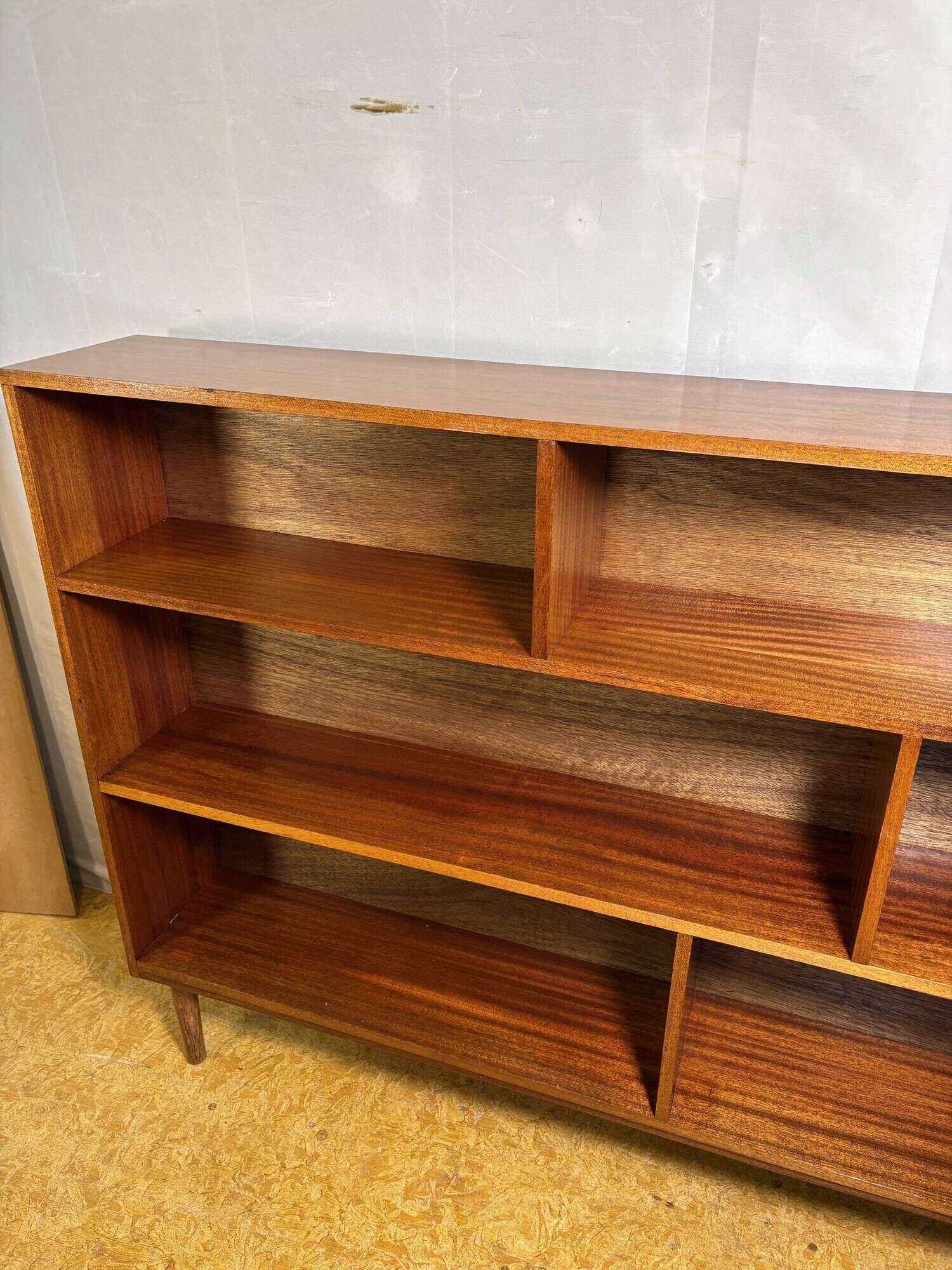 Mid Century Vintage Retro Danish Scandinavian Design Teak Bookcase 1960