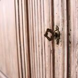 Patinated and sculpted buffet