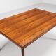 Niels Otto Moller large extendable dining table rosewood Denmark 1960