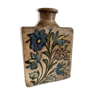 Ancient flask / Persian ceramic from the Qajar period, 18th century