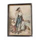 19th century watercolor, after Eugène Delacroix