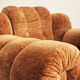 Velvet armchairs and sofa, 1970s, set of 3