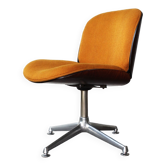 Swivel office armchair by Ico Parisi for MIM Roma, Italy, 1958.